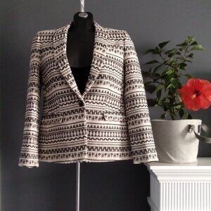 HP Banana Republic Ikat Pattern Blazer